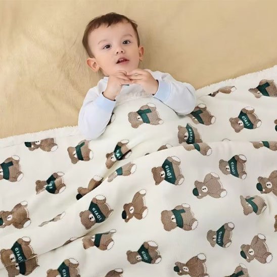 Couverture bébé | Doudou - Mamsatisfaite