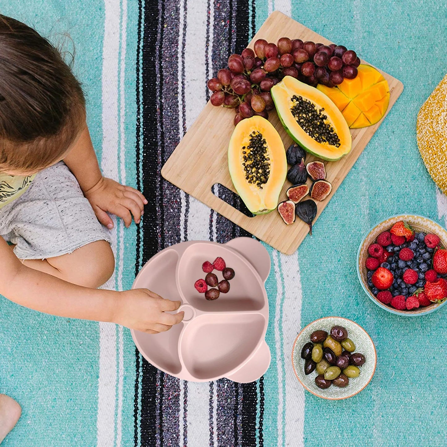 Assiette bébé ventouse|Bol Baby Bear™ - Mamsatisfaite