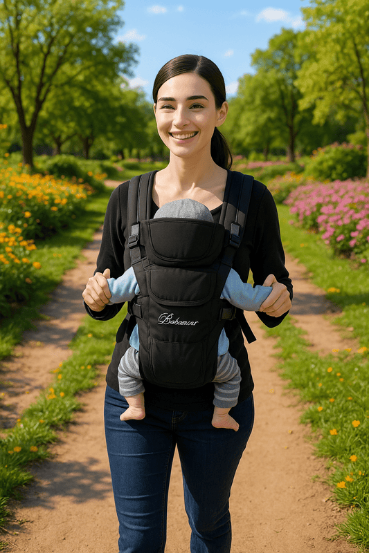 Porte bebe Ergonomique Noir
