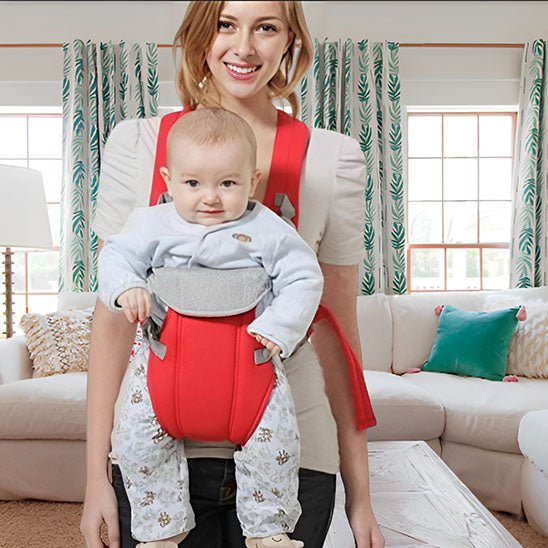 Porte bebe - Face avant - Mamsatisfaite