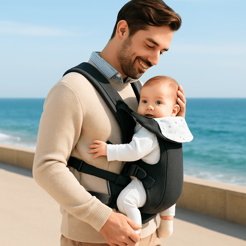 Porte bebe - Pliable - Mamsatisfaite