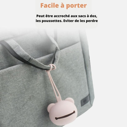 Attache tétine silicone| Easy to find™ - Mamsatisfaite